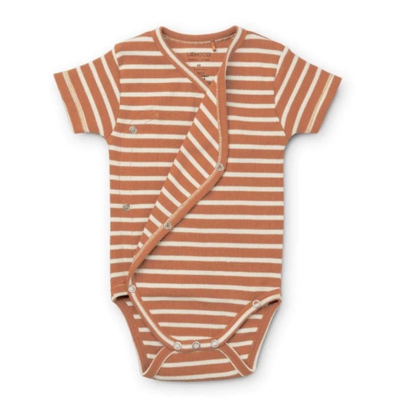 Liewood Hali Body Stocking SS 2-Pack - Tuscany Rose Multi Mix - 74 cm (9m) - Picture 3 of 7